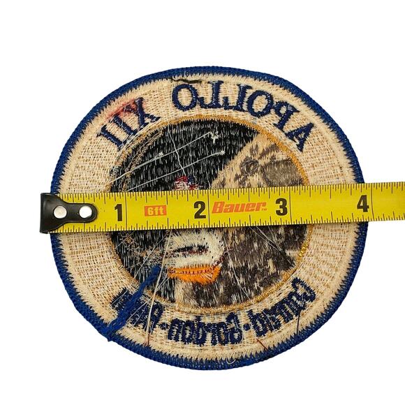 Astronaut NASA Space Mission Patch Apollo XII 12 Conrad Gordon Bean 4" - Picture 6 of 6